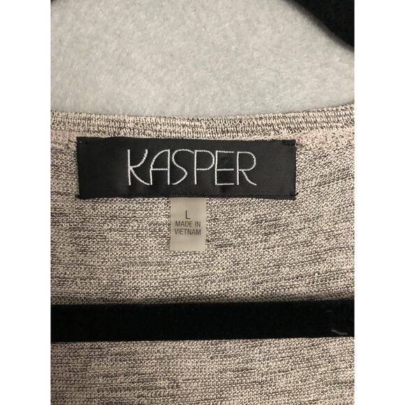 Kasper Women's Size Large Long Line Lightweight Sweater - Picture 2 of 7